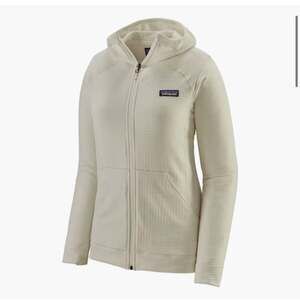 Patagonia R1 Air Full Zip Hoody Women's Sz XL Jacket Polar White Outdoor